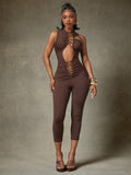Chain Reaction Cutout Jumpsuit — product image 1