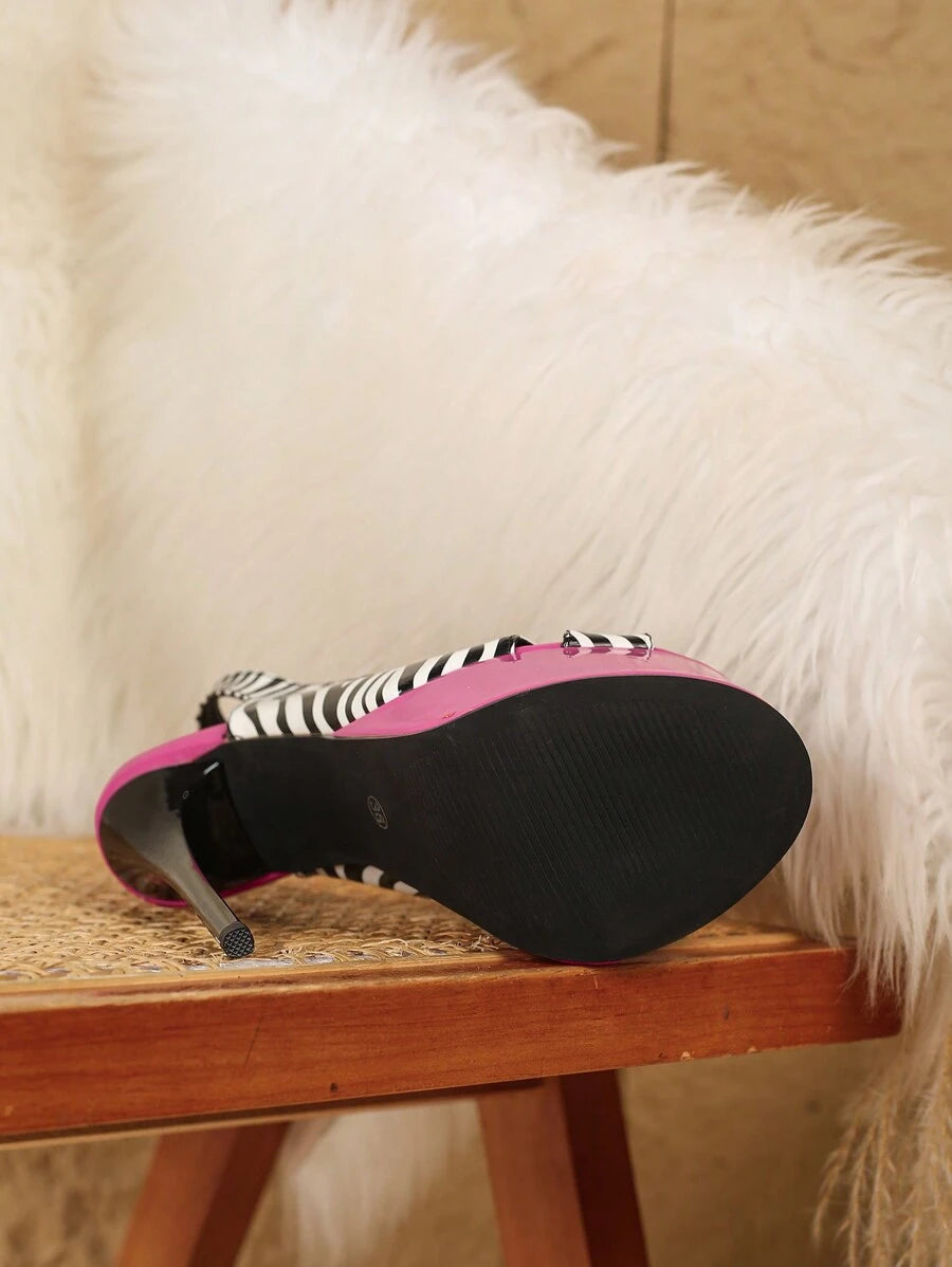 Club Platform Strappy High-Heel Sandals - view 2