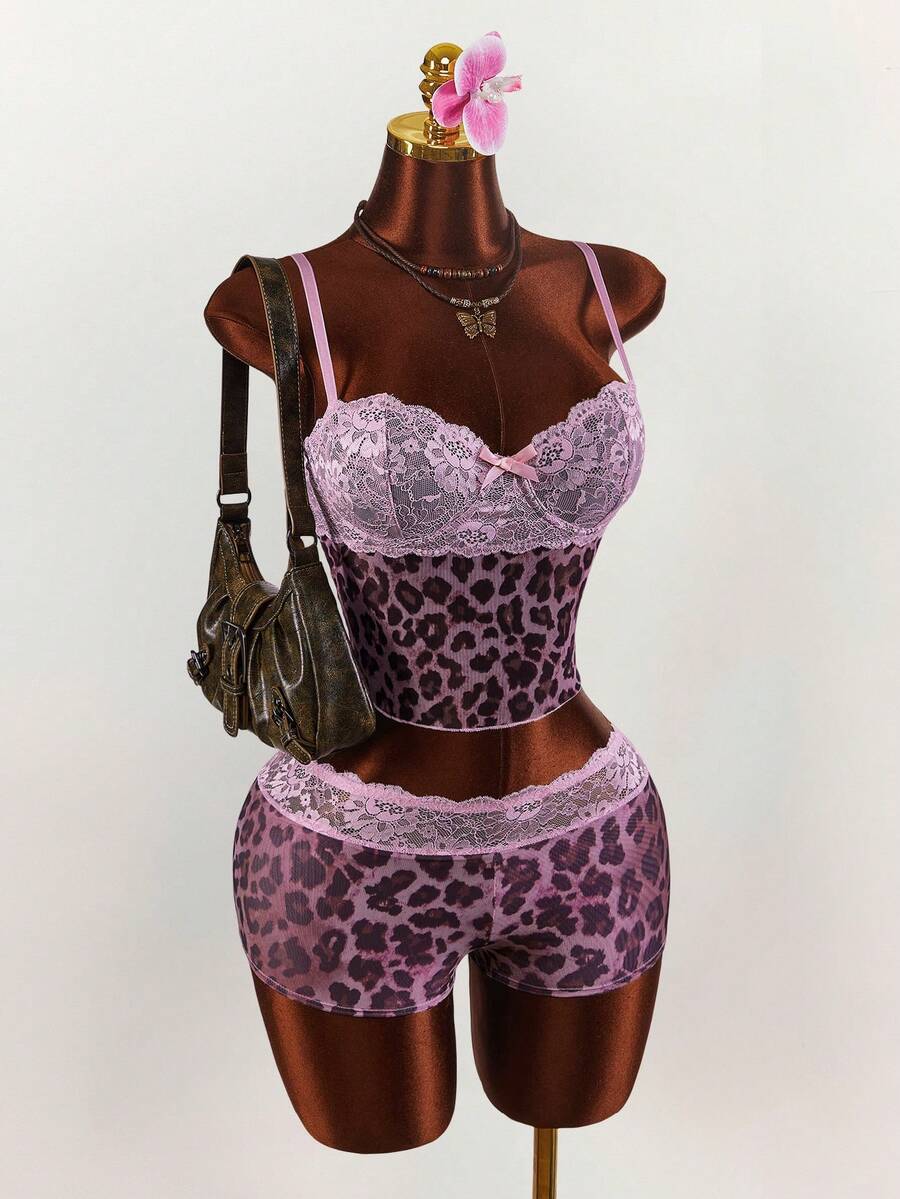 Floral Whisper Lace Two-Piece Set — product image 3