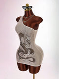 Gallery Muse One-Shoulder Mesh Cover-Up — product image 1
