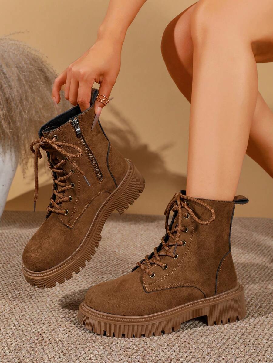 Moto Cloud Chunky Ankle Boots — product image 1