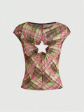 Pentagram Sheer Schoolgirl Top - view 1