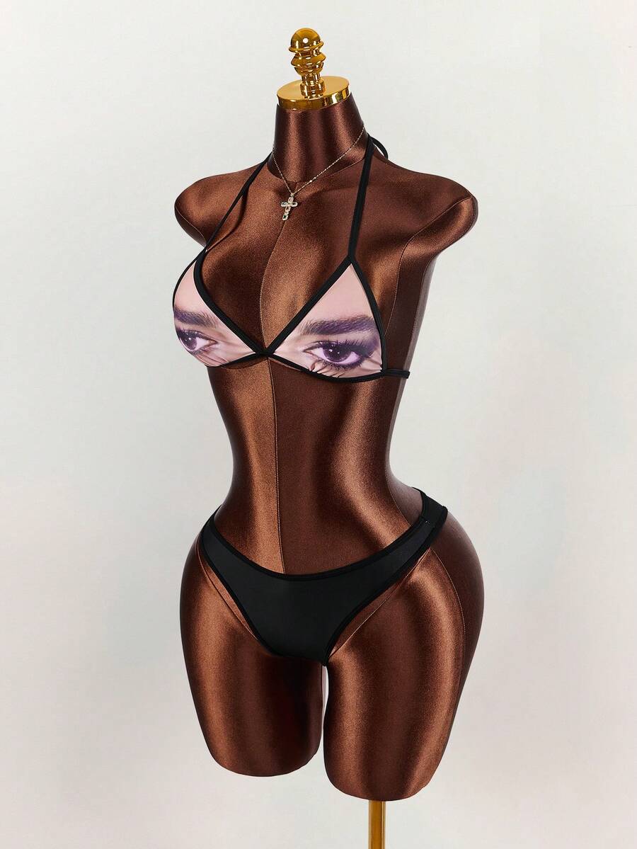 Pink Voltage Graffiti Three-Piece Swim Set — product image 4