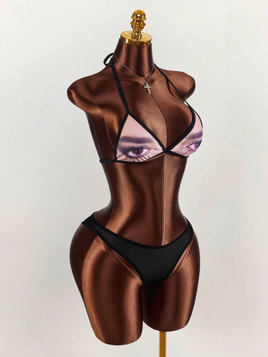 Pink Voltage Graffiti Three-Piece Swim Set — product image 5