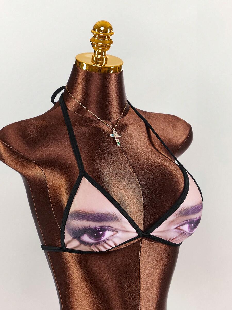 Pink Voltage Graffiti Three-Piece Swim Set — product image 6