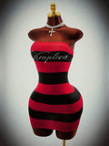 Rouge Static Rhinestone Mini Dress — product image 1