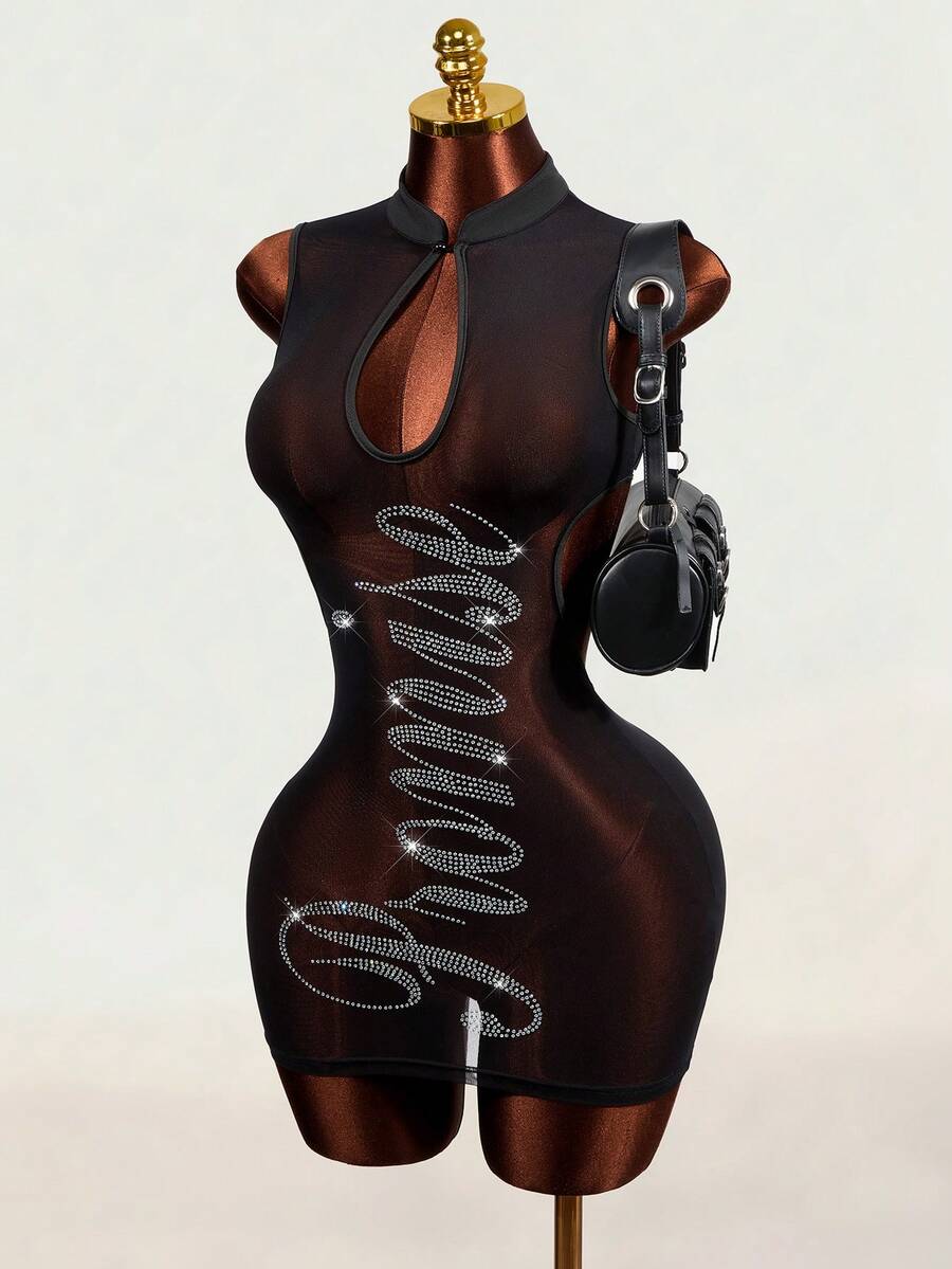Stardust Mesh Mini Dress — product image 6