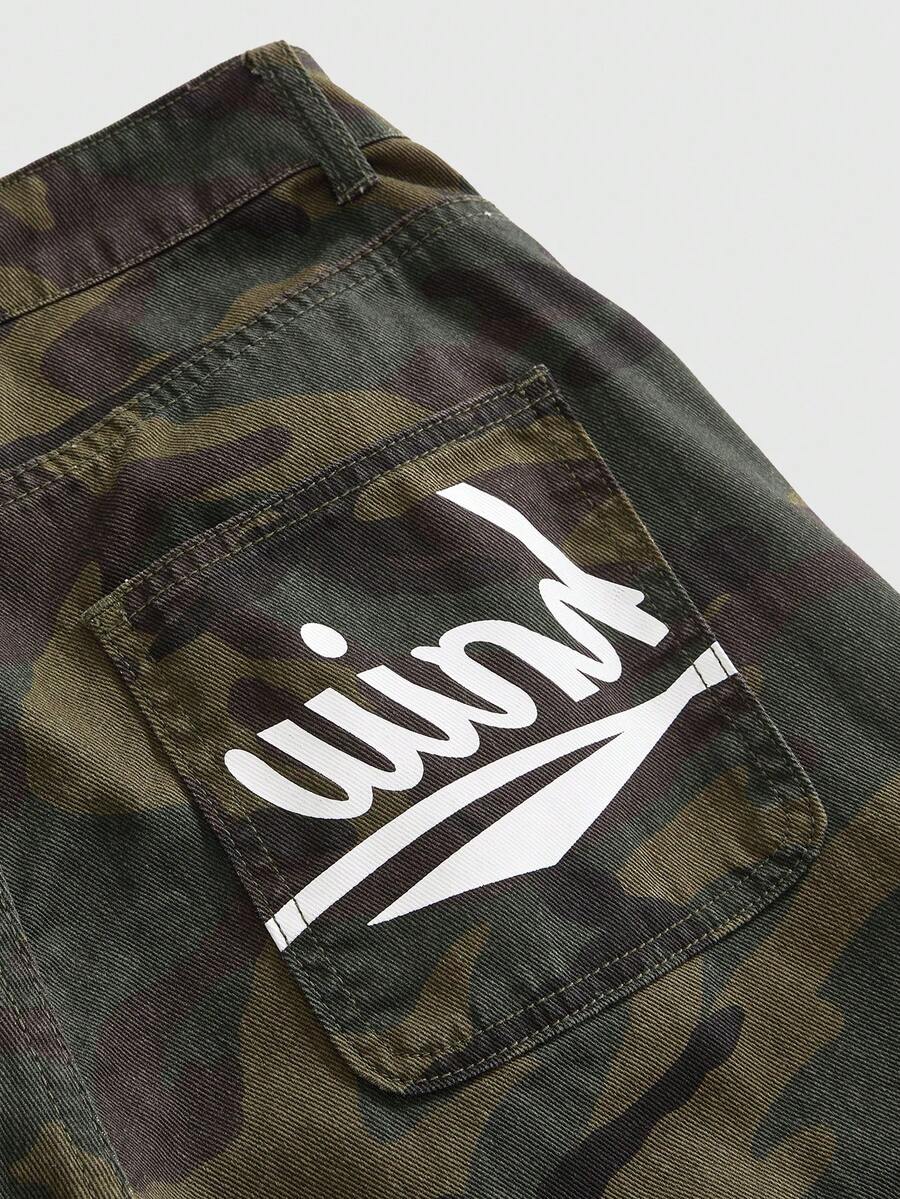 Utility Muse Denim Bermuda Shorts — product image 3
