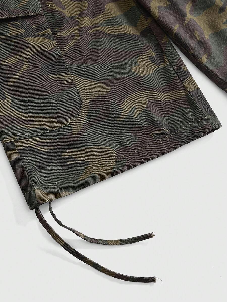 Utility Muse Denim Bermuda Shorts — product image 4