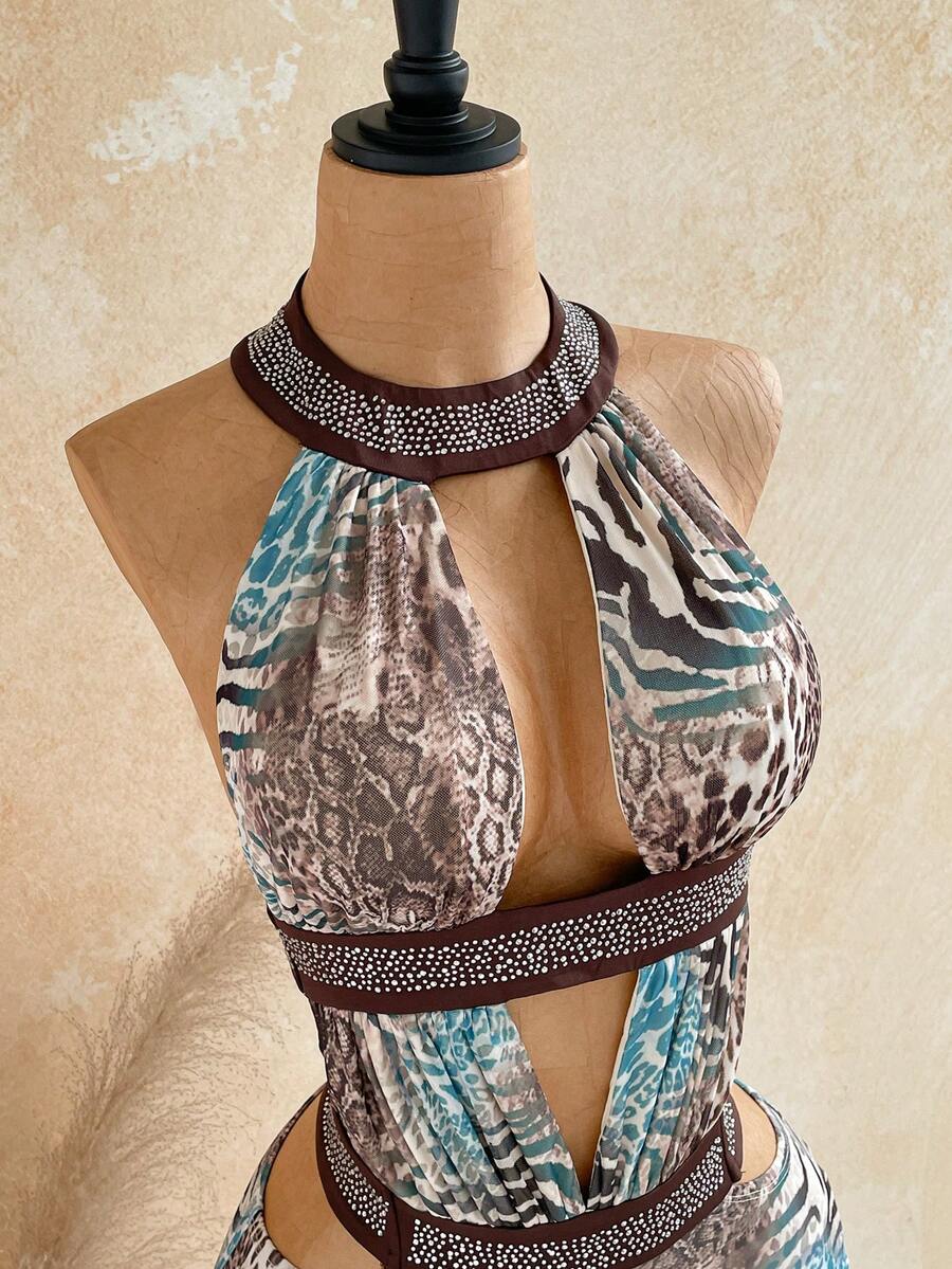 Wild Current Halter Unitard — product image 4