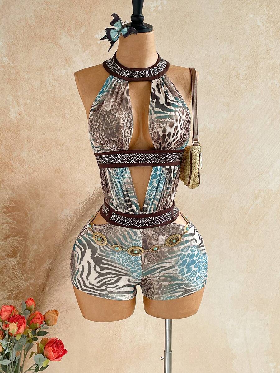 Wild Current Halter Unitard — product image 7