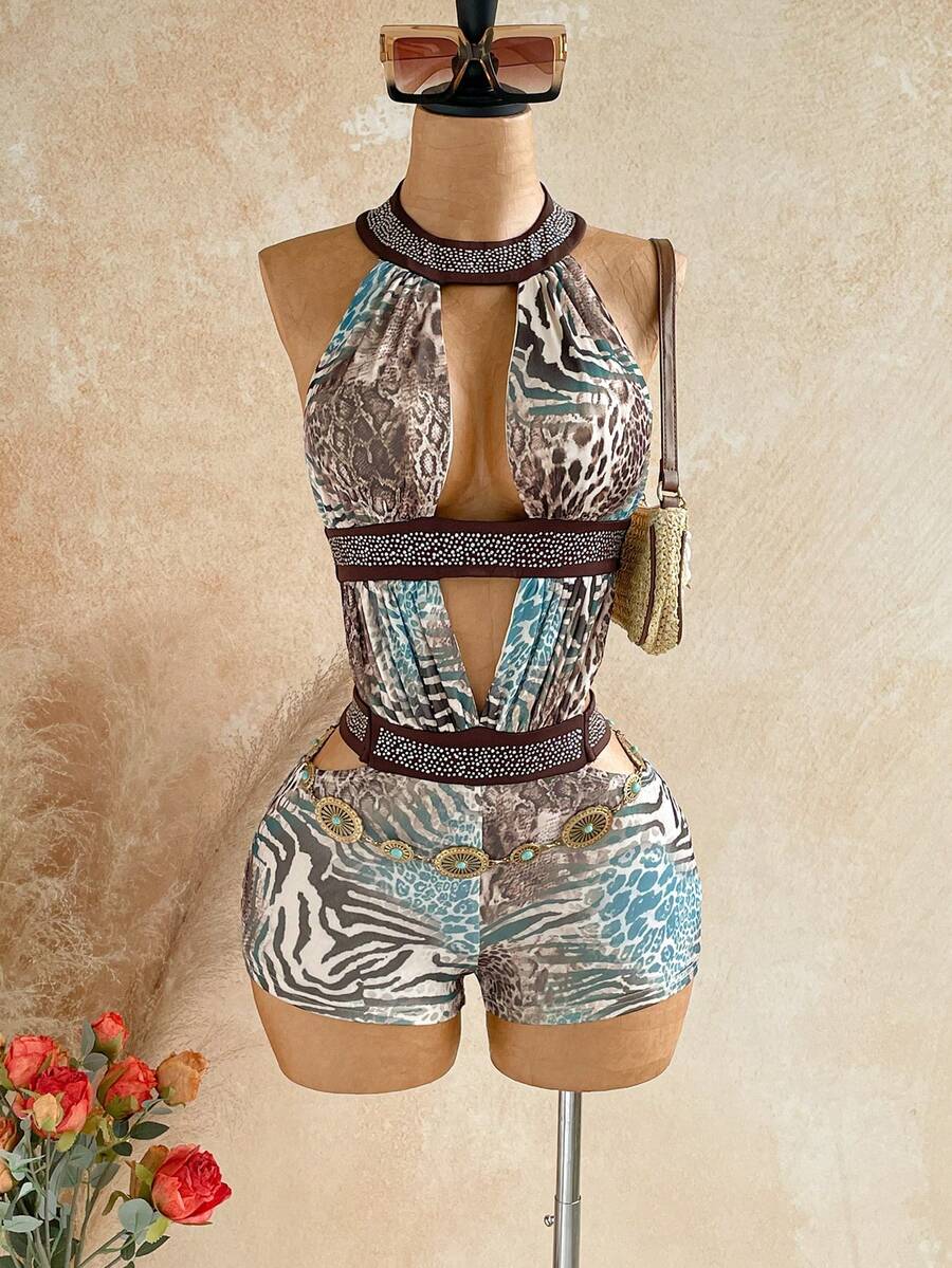 Wild Current Halter Unitard — product image 10