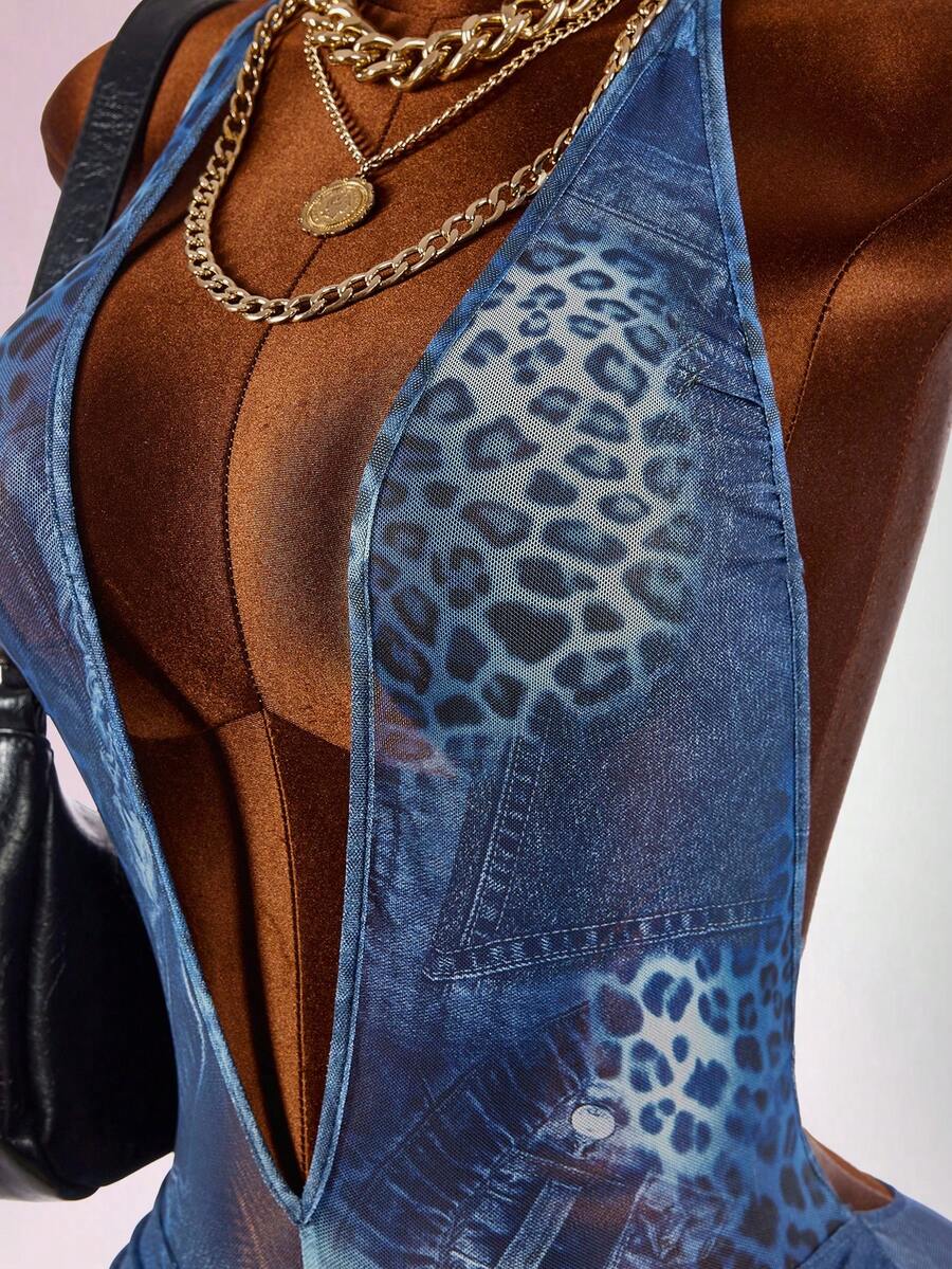 Wild Muse Leopard Jumpsuit — product image 5
