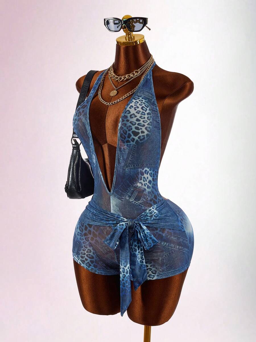 Wild Muse Leopard Jumpsuit — product image 9